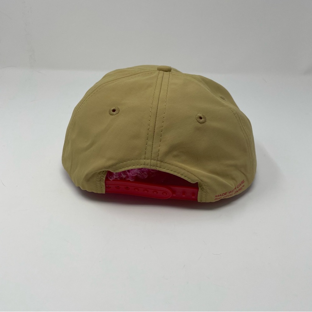 Beige Rope-Trim Baseball Cap - Picture 4 of 10